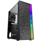 Case Antryx NC-253 ARGB Xtreme Series C/Fuente B500W, C/Cinta LED, x1 Fan