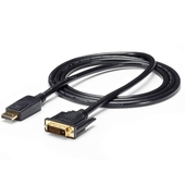 Cable DisplayPort a DVI StarTech, Largo 1.80m, 1920x1200, Pasivo, Monoenlace, Conector DP con Pestillo