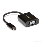 Adaptador USB C a VGA StarTech, 1920x1200, Thunderbolt 3