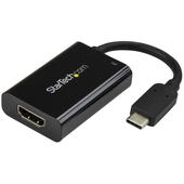 Adaptador USB C a HDMI 2.0 StarTech, 4K 60Hz, Puerto De Carga USB C 60W PD, Thunderbolt 3