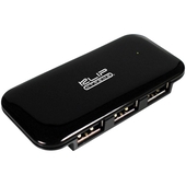 Hub USB Klip Xtreme KUH-190B, 4 Puertos USB 2.0, 480 Mbit/s, Negro
