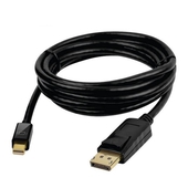Cable Mini DisplayPort a DisplayPort Netcom, Largo 1.80mts, 4K 60Hz v1.3