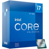 Procesador Intel Core i7-12700KF 3.60 / 5.00GHz, 25MB Caché L3, LGA1700, 125W, 10 nm.