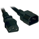 Cable de poder Tripp-Lite P004-008, C14 a C13, Estilo PDU, 10A, 250V, 18 AWG, 2.44 mts.