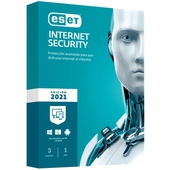 Antivirus ESET Internet Security 2021, 10 PCs, Licencia Virtual (ESD), 1 año