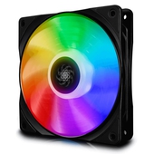 Ventilador para Case Deepcool RF120 RGB, 120mm x1, 500 - 1500 RPM. Control de Color