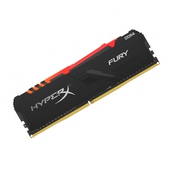 Memoria Ram HyperX Fury, 8GB, RGB, DDR4, 3000MHz, Non-ECC, CL15, XMP