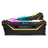 Kit de memorias Corsair Vengeance RGB Pro TUF 16GB (2 x 8GB), DDR4, 3000 MHz, PC4-24000, 1.35V