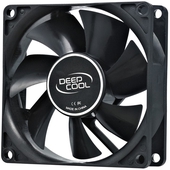 Ventilador para Case DeepCool XFAN 80, 80 X 80 X 25mm. Negro