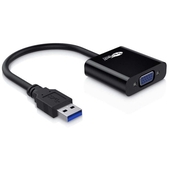 Adaptador Convertidor De USB 3.0 a VGA, 5 Gbps