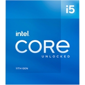 Procesador Intel Core i5-11600K, LGA 1200, 3.9GHz, 6 núcleos