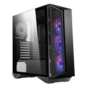 Case Gamer MSI MPG Gungnir 110M Cristal, Templado, USB 3.2, RGB, Negro