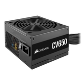 Fuente de Poder Corsair CV650, 650W, 80 Plus Bronze V2