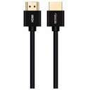 Cable HDMI Slim Premium Netcom, Largo 50cm, 4K 60Hz v2.0