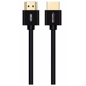 Cable HDMI Slim Premium Netcom, Largo 50cm, 4K 60Hz v2.0