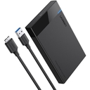 Case para Disco SATA 2.5" a USB 3.0 Ugreen, HDD / SSD, SATA III, Negro