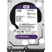 Disco duro Western Digital Surveillance, 1TB, SATA 6.0 Gbps, 5400RPM, 64MB, 3.5". Purple