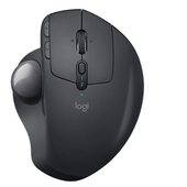 Mouse Trackball inalámbrico Logitech MX Ergo, 440 dpi, 8 botones, Negro, USB.