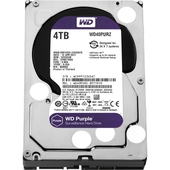 Disco duro Western Digital Surveillance, 4TB, SATA 6.0 Gbps, 5400 RPM, 3.5". Purple