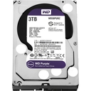 Disco duro Western Digital Surveillance, 3TB, SATA 6.0 Gbps, 5400RPM, 64MB, 3.5". Purple