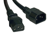Cable de alimentación TRIPP-LITE P004-004, 10A, 18AWG (IEC-320-C14 a IEC-320-C13), 1.22mts