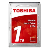 Disco duro Toshiba L200, 1TB SATA 6.0Gb/s, 5400 RPM, 128MB Cache, 2.5", 7mm.