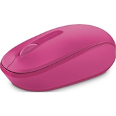 Mouse inalámbrico Microsoft Mobile 1850, 1000dpi, Receptor USB, 2.4GHz, Magenta.
