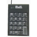 Teclado Numerico Klip Xtreme Abacus, USB, Negro