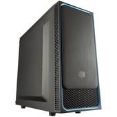 Case Cooler Master Masterbox E500L Blue, Fuente Elite v3 500W