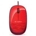 Mouse óptico Logitech M105, 1000 dpi, Rojo, interfaz USB