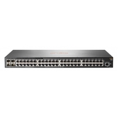 Switch Gigabit Ethernet HPE Aruba 2930F, 48 RJ-45 GbE, 4 SFP+ 1/10 GbE, 32 W.