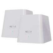 Router Nexxt Vektor2400-AC, Inalámbrico, Doble banda, 1200Mps, 867 Mbit/s, 2.4/5GHz, 2 Piezas