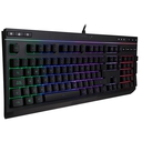 Teclado Gamer kingston HyperX Alloy Core, RGB, Español, USB, teclas iluminadas.