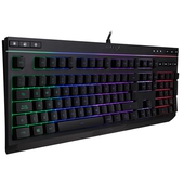 Teclado Gamer kingston HyperX Alloy Core, RGB, Español, USB, teclas iluminadas.