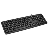 Teclado Xtech XTK-092S, Alámbrico, USB, Negro, Español