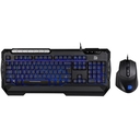 Kit de Teclado y Mouse Thermaltake Commander Combo V2, Multimedia, Ergonomico, Sensor optico.