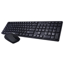 Combo Teclado y Mouse Inalámbrico Teros TE4070N, 2.4 GHz, acabado elegante, Español.