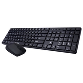 Combo Teclado y Mouse Inalámbrico Teros TE4070N, 2.4 GHz, acabado elegante, Español.