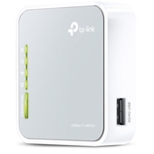 Router Wireless TP-LINK TL-MR3020, 2.4GHz, 802.11b/g/n, USB para 3G/4G.