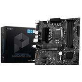 Placa MSI B560M PRO-VDH, Intel B560, LGA1200, DDR4, HDMI, DVI-D, 4 x USB 3.2 Gen1