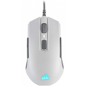 Mouse Gamer Corsair M55 RGB PRO, Alámbrico, USB, 12.400 DPI, Blanco