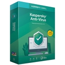 Antivirus Kaspersky, 1PC, licencia 1 año, Presentación en caja.