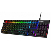 Teclado Gamer Hyperx Alloy Origins, Mecánico, Retroiluminación LED RGB, USB.