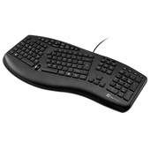 Teclado Ergonómico Klip Xtreme Majestik KBK-250, español, USB