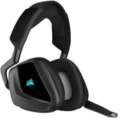 Auriculares Inalámbrico Corsair Gamer Void RGB Elite, 7.1 Surround, micrófono, Carbon.