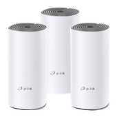 Access Point TP-Link Deco E4, Sistema de Red Wi-Fi en Malla AC1200, 867Mbit/s, 2.4/5GHz, 2 Antenas Internas, 3 Piezas