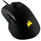 Mouse Gamer Corsair Ironclaw RGB Gaming, 18 000 DPI, 7 botones, Negro, USB.