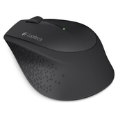 Mouse inalambrico Logitech M280, 1000 dpi, Receptor USB, 2.4GHz, Negro