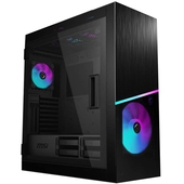 Case Gamer MSI MPG SEKIRA 500X, Mid Tower, ATX, Negro, USB 3.2, Audio.