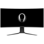 Monitor Gamer Curvo Alienware AW3420DW 34.1" LED, Quad HD, Ultra-Wide, G-Sync, 120Hz, HDMI, Negro / Blanco